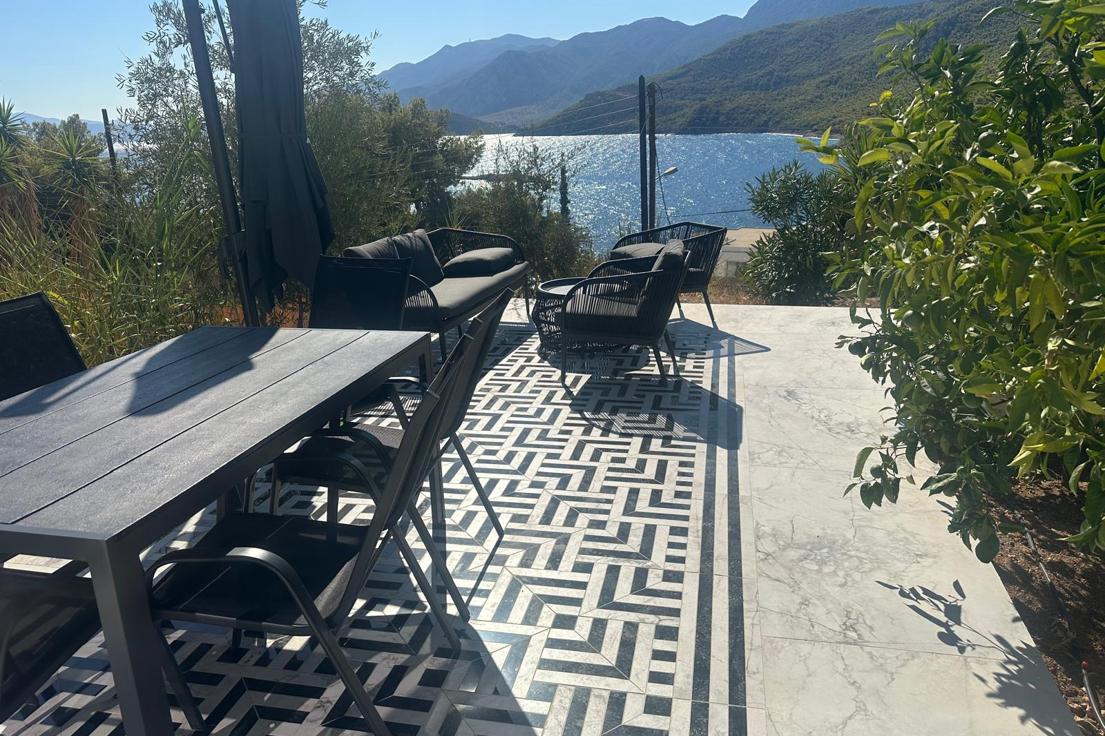 Taras widokowy – Willa pod Pomarańczą, Strava Park Grecja